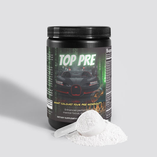 TOP PRE Pre-Workout Powder (Fruit Punch)