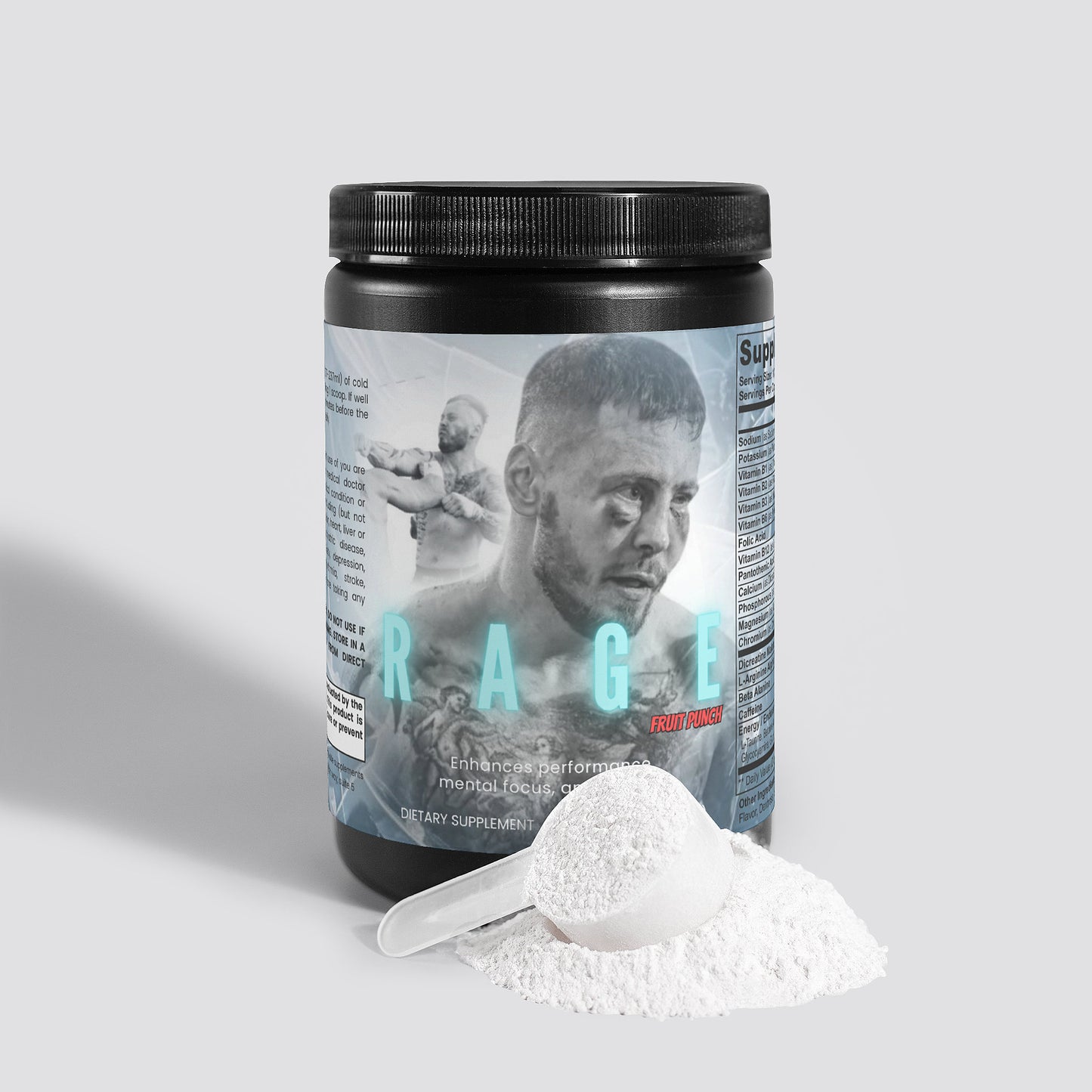 RAGE Pre-Workout Powder (Fruit Punch)