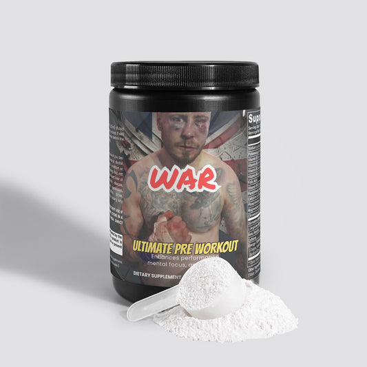 WAR Pre-Workout Powder (Fruit Punch)