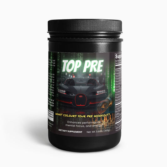TOP PRE Pre-Workout Powder (Fruit Punch)