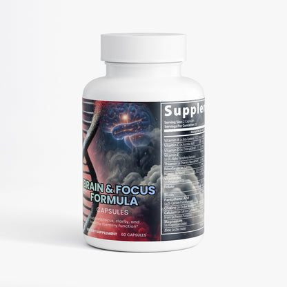 Brain & Focus Formula 60 Capsules