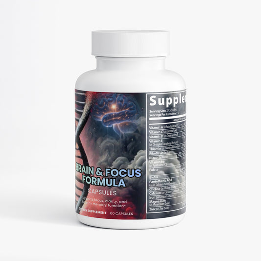 Brain & Focus Formula 60 Capsules