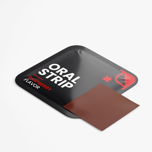 Iron Strips 30 Oral Strips ( Raspberry Flavour )